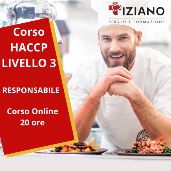 Corso Haccp online Responsabile livello 3